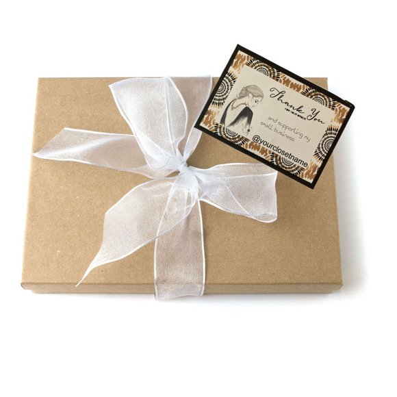 100 Thank You Poshmark Boutique Card - Delicate and Feminine Thank you Cards - Picture 4 of 10